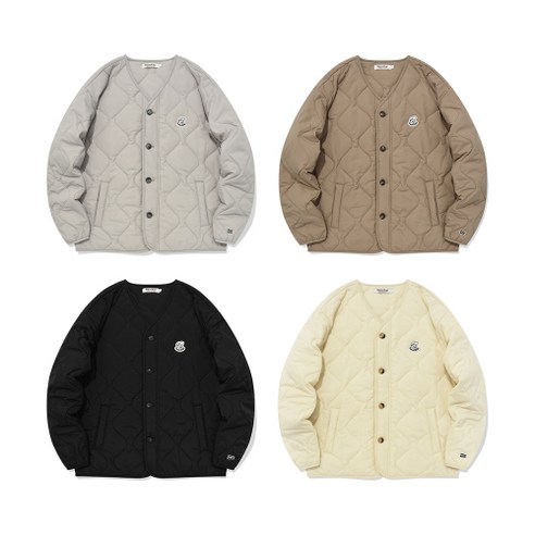 이벳필드 베츠 카라리스 3M 신슐레이트 퀼팅자켓 4컬러