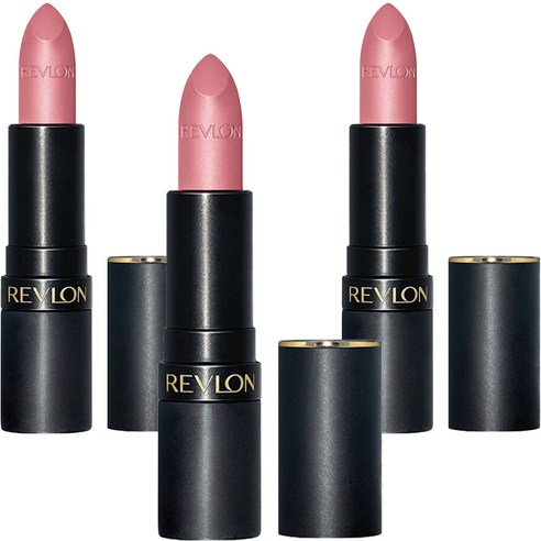 레브론 Super Lustrous The Luscious Mattes Lipstick, 3개, 16 Candy Addict