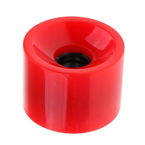 스케이트보드 롱보드 미니 크루저용 70mm X 51mm 내구성 강한 PU 휠, 레드