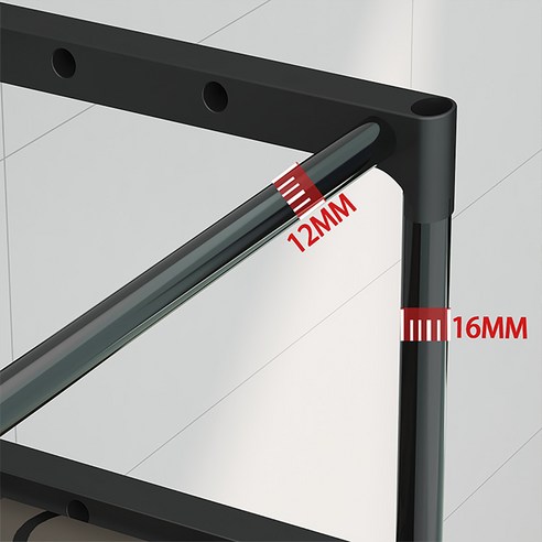 슈퍼인 3단 수납선반으로 좁은 세탁실을 넓게!