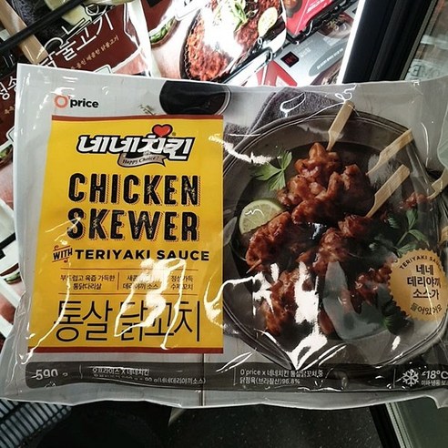 오프라이스 네네치킨 통살닭꼬치 590g, 일반포장 동절기만, 1개