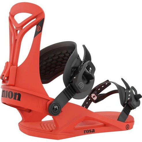Union Rosa Snowboard Binding 2023 Womens, Hot Red, S