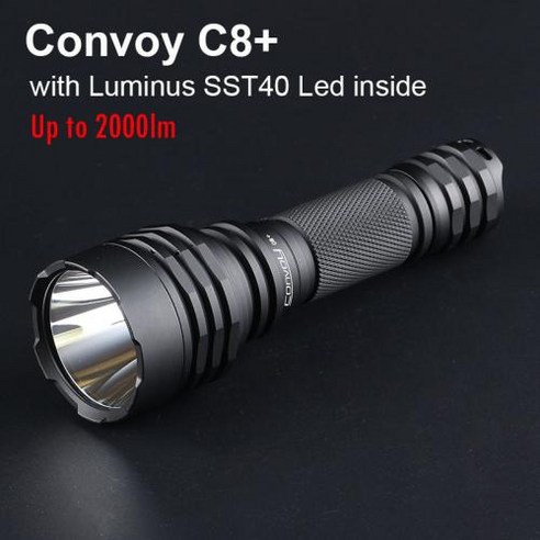 강력한 조명 동반자: LED 후레쉬 Convoy C8 Plus Luminus SST40