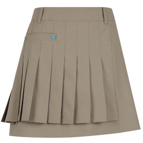 팬텀 여성 플리츠 포인트 큐롯 스커트 / 221C2PC395_BG