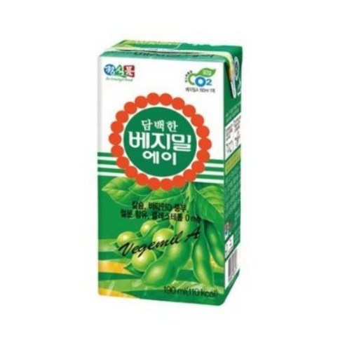 베지밀 A 담백한맛, 190ml, 15개