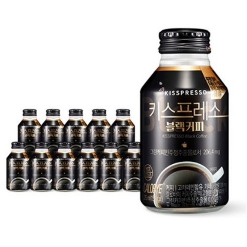 칼로바이 키스프레소 블랙커피, 275ml, 24개