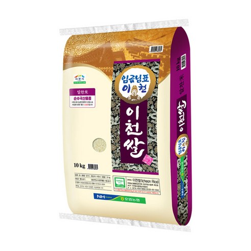 임금님표 이천쌀 10kg 특등급 단일품종, 10000g, 1개, 상세페이지 참조