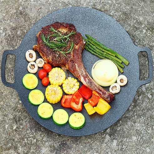 가볍게 떠나는 솥뚜껑 삼겹살, 키친아트 대형 그리들팬