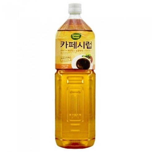 기타 [대상]대상그린스위트카페시럽1.5Lx6개, 대상-카페시럽1.5L x6, 6개, 1.5L