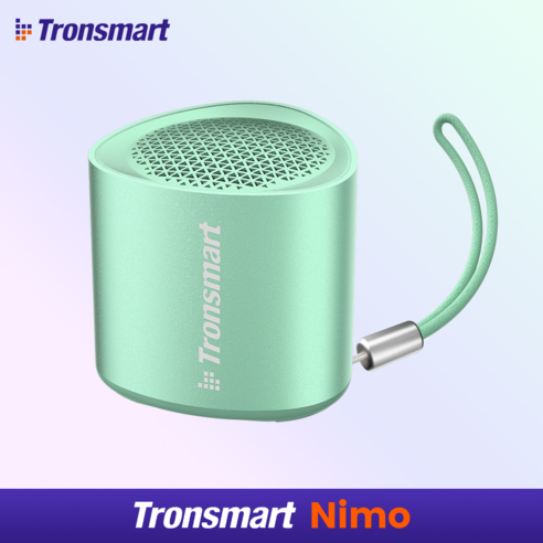 Tronsmart Nimo 미니 휴대용 무선 블루투스 스피커 캠핑 방수IPX7 선물 C타입 야외 거실, 골드