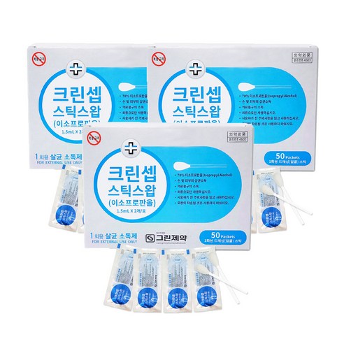 풍성 멸균 연고면봉, 30개입, 1통 스틱스왑 Best Top5 12 크린셉스틱스스왑 그린제약 크린셉스틱스왑 유아배꼽소독 알콜스틱 알콜면봉, 3개
