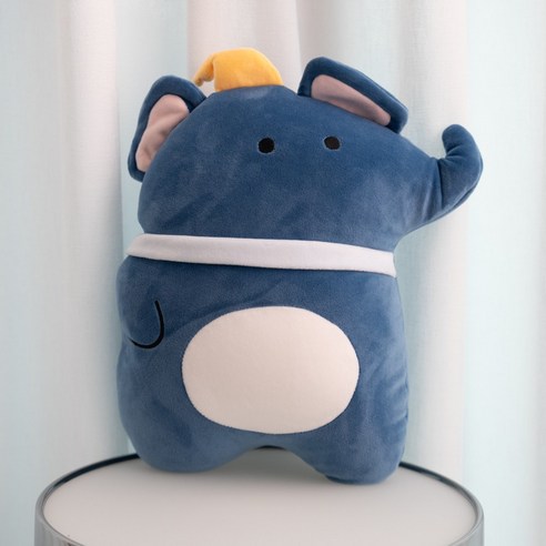 다양한 용도로 사용할 수 있는 편안하고 스타일리시한 리버시블 애니멀 쿠션