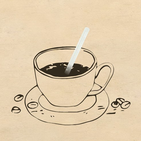 환경과 건강을 보호하는 식물유래 PLA 커피스틱