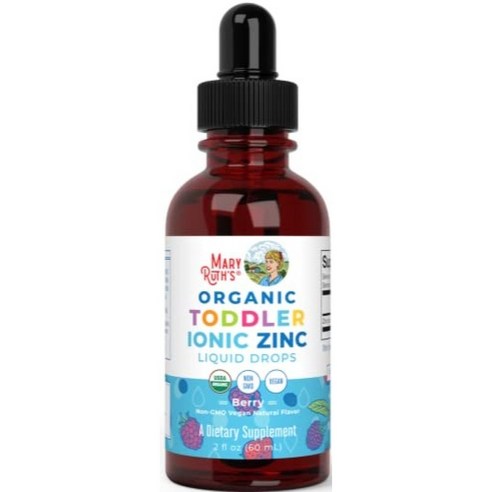 MaryRuth's 메리루스 토들러 아이오닉 징크 이뮨 서포트 30ml 3팩 Organic Toddler Ionic Zinc Liquid Drops Immune Support, 1개