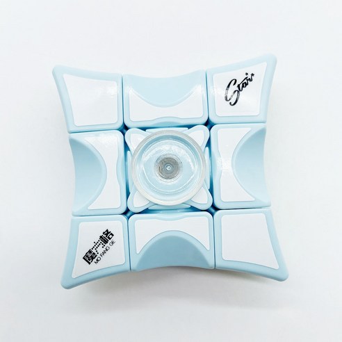 1X3X3 치이 피젯 큐브 스피너 133 QiYi Fidget Cube Spinner 모팡지 MoFangGe, 블루(Blue), 1개