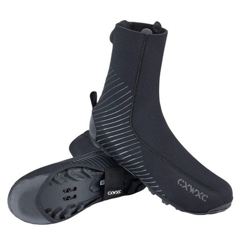 사이클링 신발 커버 워머 프로텍터 오버슈즈 신발 방풍 MTB 등반 야외 활동을 위한 추위와 서리로부터 따뜻하게, 다중, SBR 폴리에스터 고무, 마운틴 스타일 XL