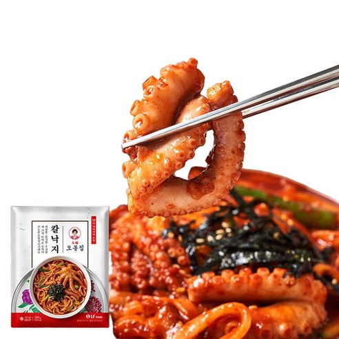 매콤한 야식 고민 끝! 오봉집 칼낙지로 간편하게 즐기는 푸짐한 한 끼 오봉집칼낙지