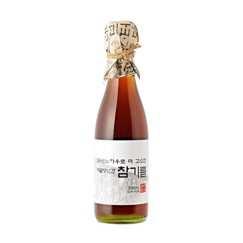 쉬운밥상 더 고소한 시골방앗간 참기름, 300ml, 1개 - 참기름 | 쿠팡