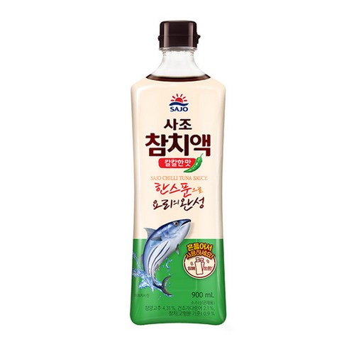 사조 참치액 칼칼한맛 900ml, 11개