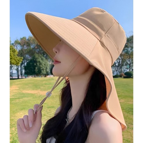 자외선 걱정 없이 여름을 즐기는 든든한 썬캡!