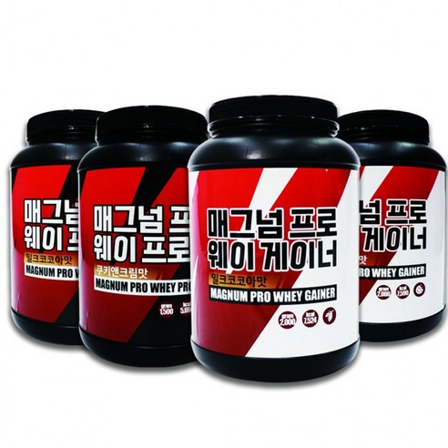 매그넘프로 웨이 헬스보충제 WPH 단백질보충제 프로틴 게이너, 1개, 1.5kg