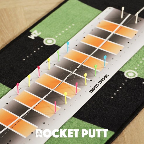완벽한 퍼팅 스트로크 연마를 위한 로켓스윙 로켓퍼트