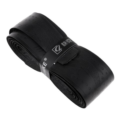 배드민턴 라켓/낚시대 오버 그립 테니스 라켓 랩, 검은, PU 플라스틱