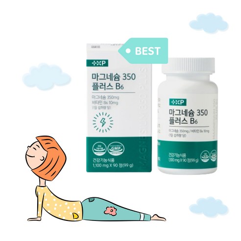 [맘store] 근육이완 스피드 마그네슘 고함량 비타민B6, 1개, 90정