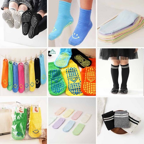 사랑스러운 아기 발에 안전과 행복을 더하는 [수가] 수가냥 아기양말
