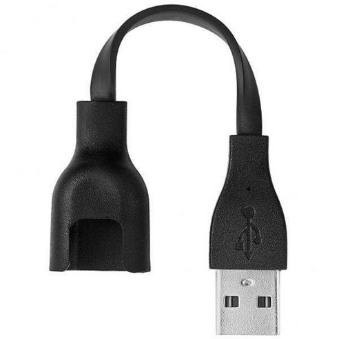 스마트 밴드 USB 충전 도크 충전기 크래들을 실행하는 밴드 4용 2개, 블랙, 13cm, 플라스틱