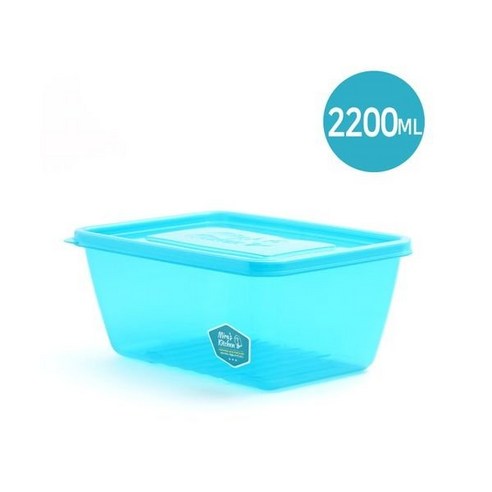 [미라클통] 미라네주방 냉장고정리 밀폐용기 반찬통 2200ML 311711, 미라클통 2200ml, 1개