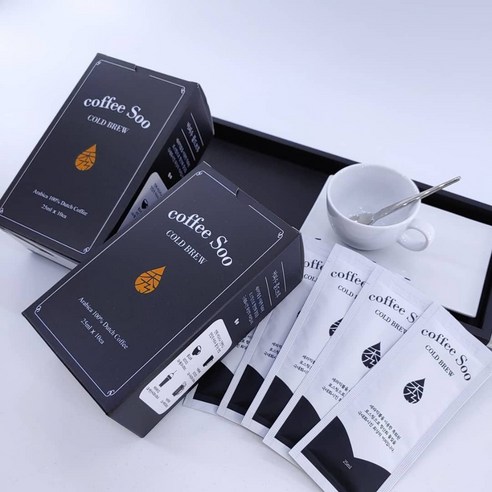 콜드브루 커피의 독특한 풍미와 편리함을 한 번에 제공하는 커피수 콜드브루 더치커피 원액