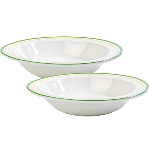 시라쿠스 메이플 파스타볼 23cm, 코지그린, 2개