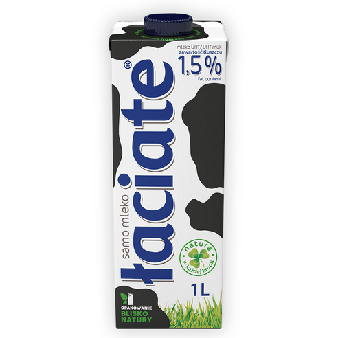 와치아테 저지방 멸균우유, 폴란드 수입멸균우유, 1.5% 1L, 저지방 우유