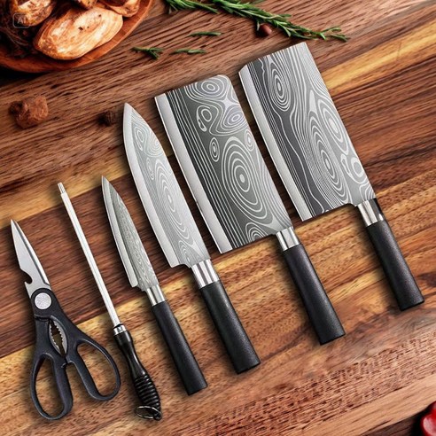 칼질, 이제 스트레스 받지 마세요! 주방을 빛낼 다마스커스 칼 세트 사용 후기 다마스커스칼