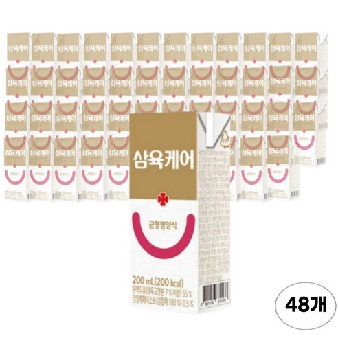 삼육 케어푸드 환자용 균형영양식 200ml 24팩, 24개