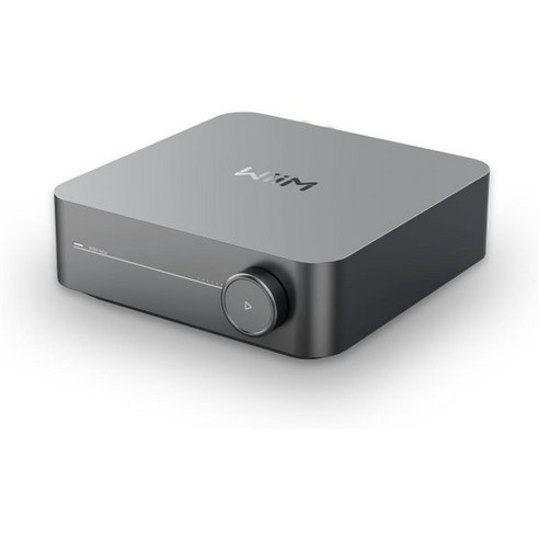 WiiM Amp AirPlay 2 Chromecast HDMI Voice Control이 포함된 멀티룸 스트리밍 앰프 Spotify Amazon Music Tidal More, Space Gray