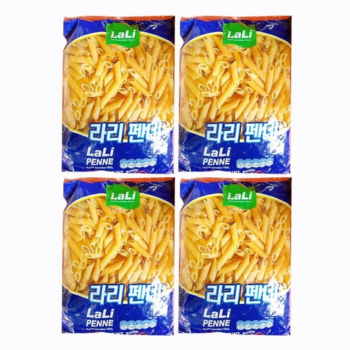 라리 펜네(라리 500g)X4 업소 통밀파스타면, 4개, 500g