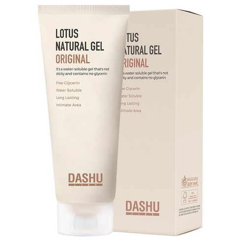 다슈 라이크 로터스 내추럴 수용성 바디 젤 오리지널, 100ml, 2개