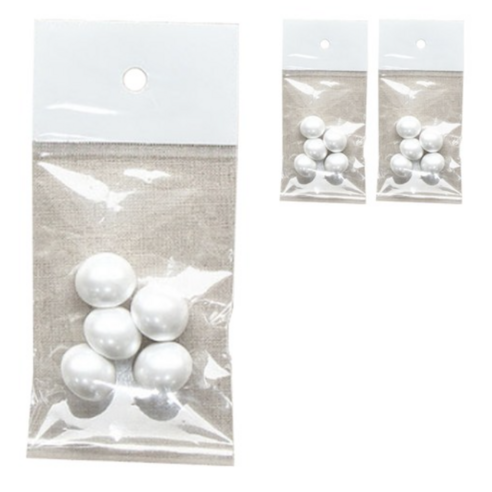 코하스아이디 허그 진주 단추 15mm, 150개