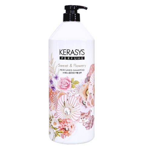 케라시스 스위트 & 플라워리 1000ml 대용량 퍼퓸 샴푸 + 린스, 단품