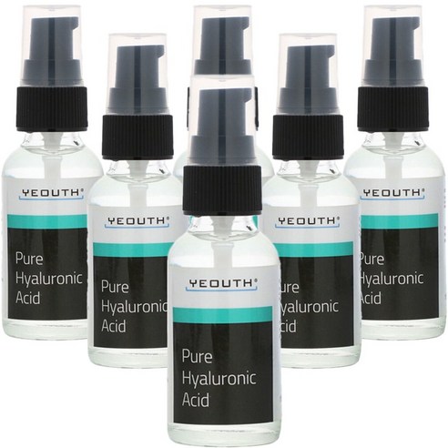 YEOUTH 퓨어 히알루로닉 애시드, 6개, 30ml