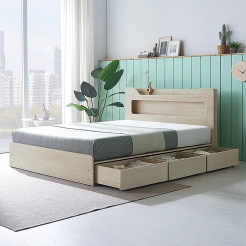 규수방 LED 서랍형 침대로 숙면과 수납을 한 번에!