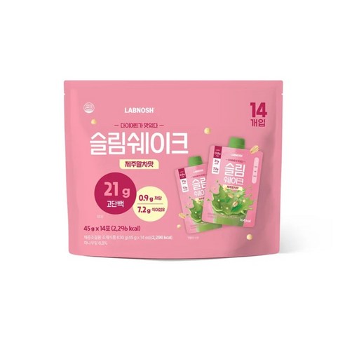 랩노쉬 슬림쉐이크 제주말차