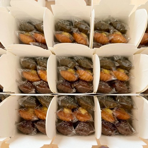 쿠키답례품 추천 상품[쿠키굽는 발레리나] 3 / 6개입 마들렌 답례품 결혼 답례 수제 쿠키 웨딩 시보해제 조문 개업 기업 퇴사 간식 제품 사진