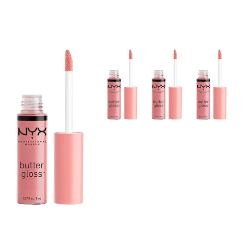 엔와이엑스 버터 립글로스, 05 Creme Brulee, 4개, 8ml