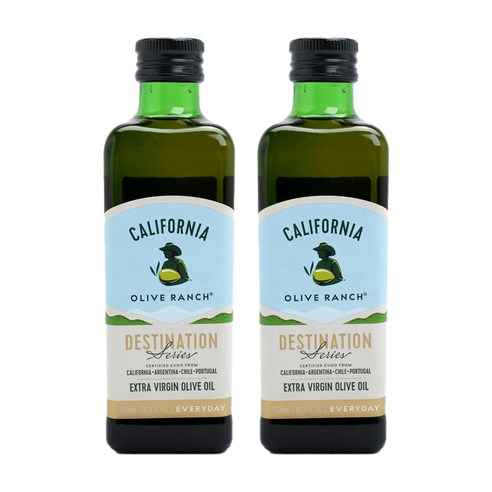 캘리포니아올리브랜치 엑스트라 버진 올리브유 에브리데이, 500ml, 2개