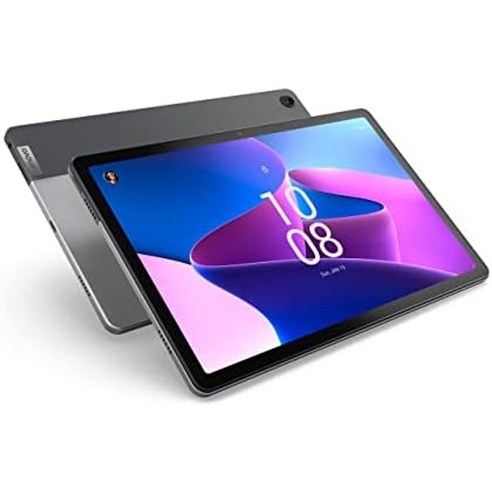 Lenovo Tab M10 Plus 3세대 태블릿 - 10인치 FHD 안드로이드 12-32GB 스토리지 긴 배터리 수명 그레이, 기본