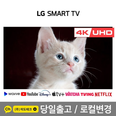 삼성 55인치 4K 스마트 UHD TV 55TU690T AirPlay, 방문설치(수도권역 벽걸이 배송및설치)