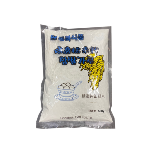[현호중국슈퍼] 중국식품 동북식품 찹쌀가루500g - 이유/영유아식 | 쿠팡